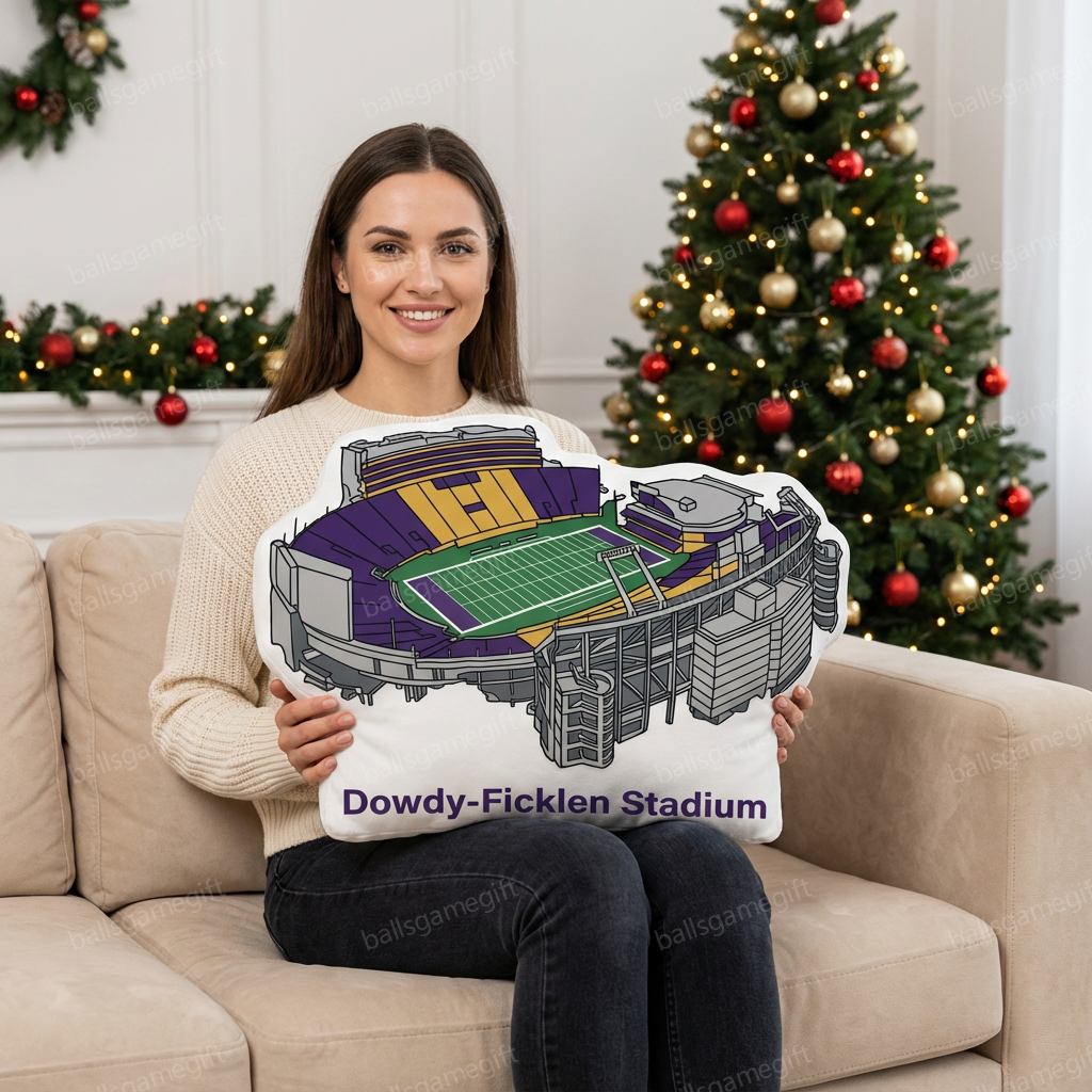 Dowdy-Fickley Stadium Plush Pillow