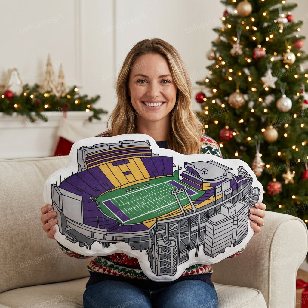 Dowdy-Fickley Stadium Plush Pillow