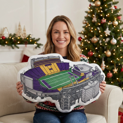 Dowdy-Fickley Stadium Plush Pillow