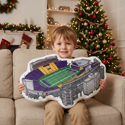 Dowdy-Fickley Stadium Plush Pillow