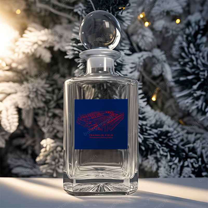Franklin Field- Penn Quakers football,Whiskey Bottles-Gifts For Sports Lovers
