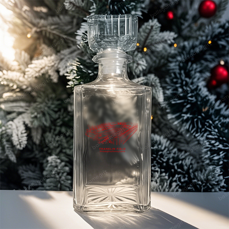 Franklin Field- Penn Quakers football,Whiskey Bottles-Gifts For Sports Lovers