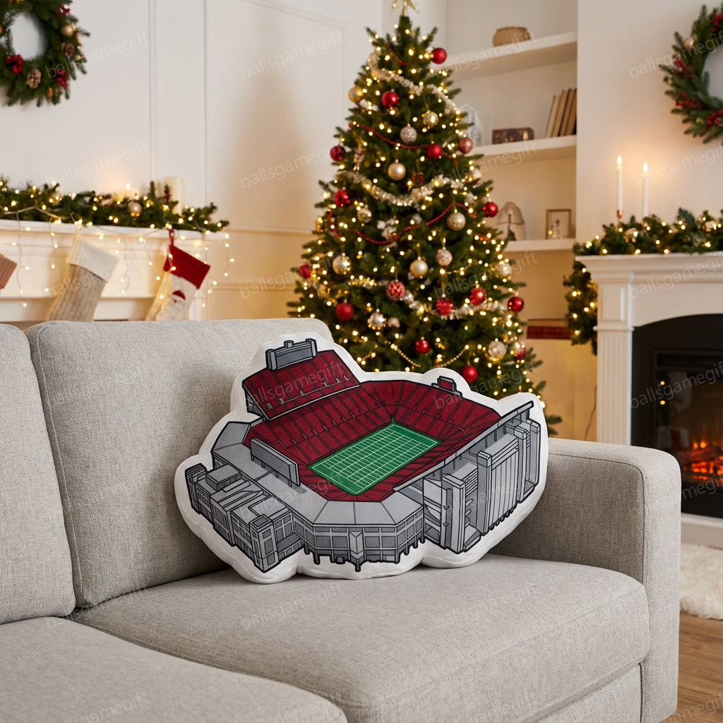 Gaylord Family Oklahoma Memorial Stadium Plush Pillow