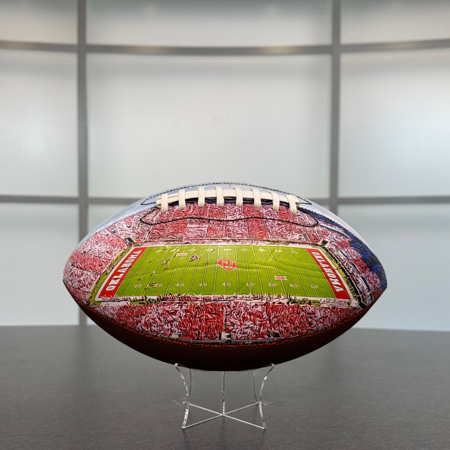 Oklahoma Memorial Stadium Football University Series