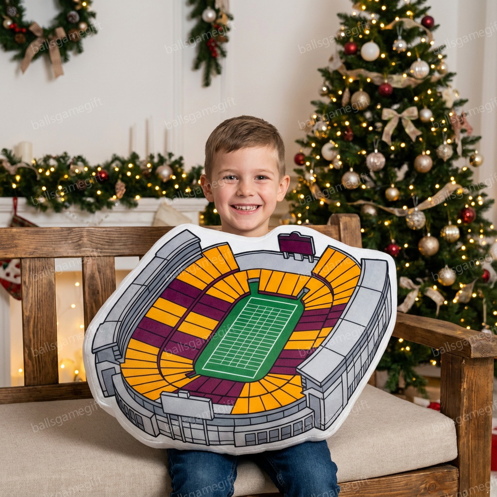 Huntington Bank Stadium Plush Pillow