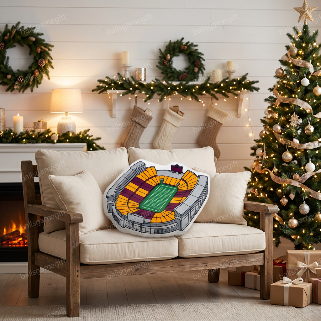 Huntington Bank Stadium Plush Pillow