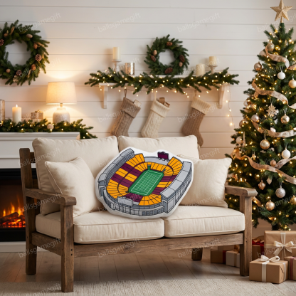 Huntington Bank Stadium Plush Pillow