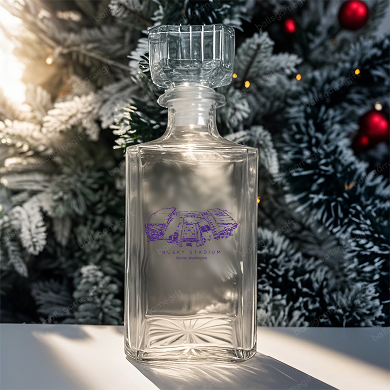 Husky Stadium-Washington Huskies football, Boston Breakers,Whiskey Bottles-Gifts For Sports Lovers