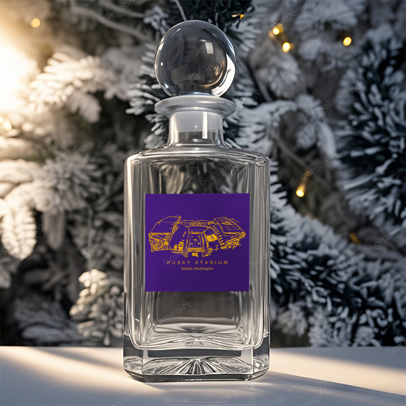 Husky Stadium-Washington Huskies football, Boston Breakers,Whiskey Bottles-Gifts For Sports Lovers