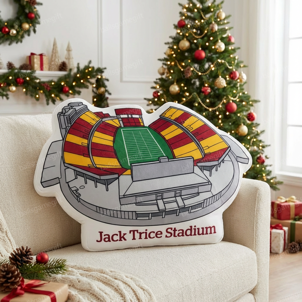 Jack Trice Stadium Plush Pillow