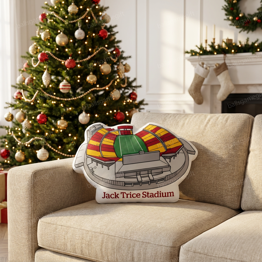 Jack Trice Stadium Plush Pillow