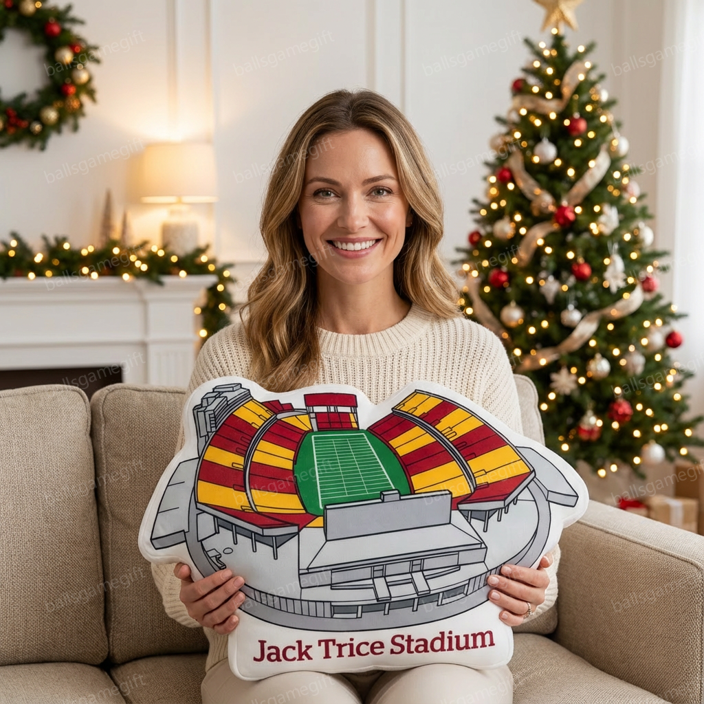 Jack Trice Stadium Plush Pillow