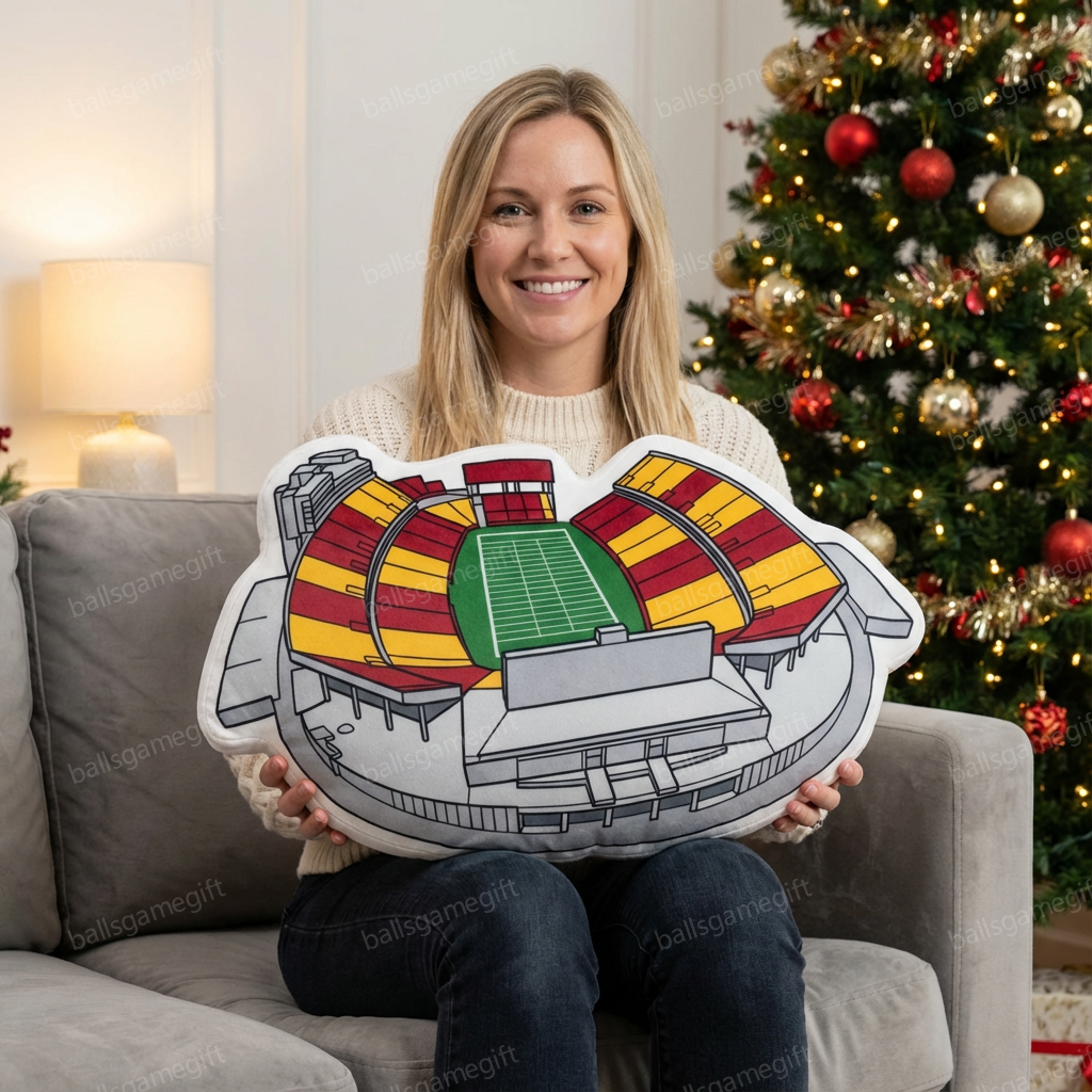 Jack Trice Stadium Plush Pillow