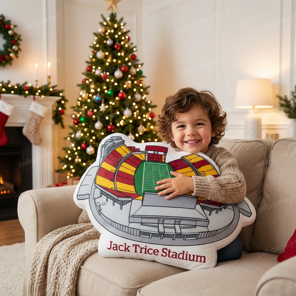 Jack Trice Stadium Plush Pillow