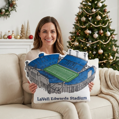 LaVell Edwards Stadium Plush Pillow