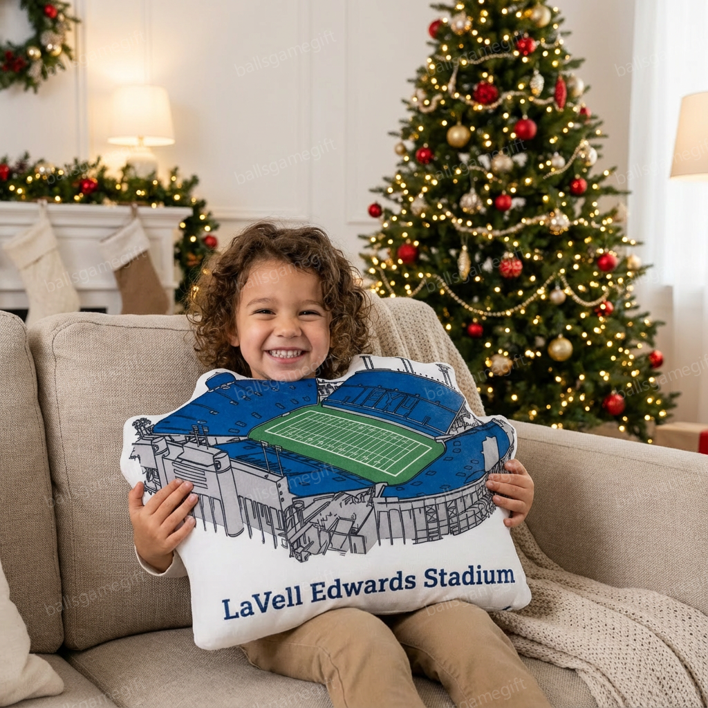 LaVell Edwards Stadium Plush Pillow