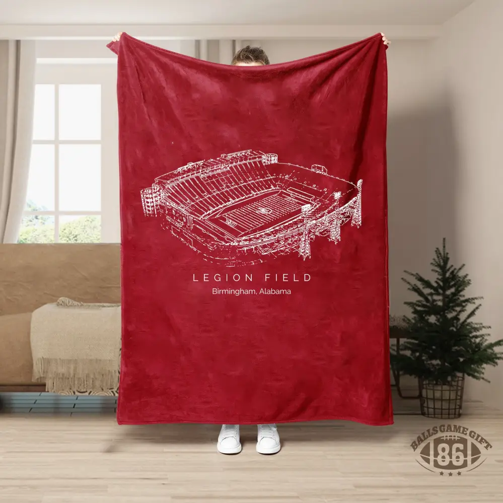 Legion Field - UAB Blazers football,College Football Stadium Blanket