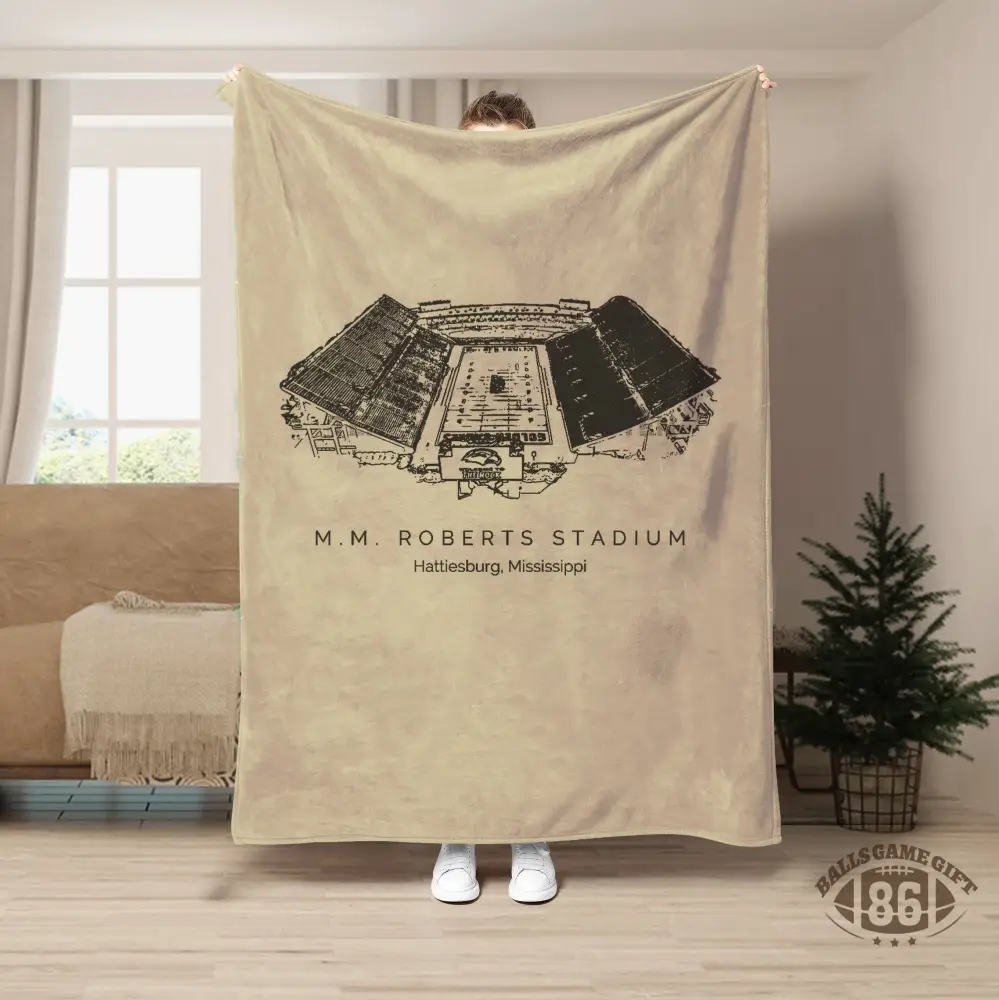 M. M. Roberts Stadium - Southern Miss Golden Eagles football,College Football Blanket