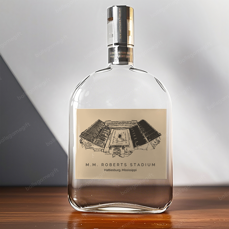 M. M. Roberts Stadium-American football,Whiskey Bottles-Gifts For Sports Lovers