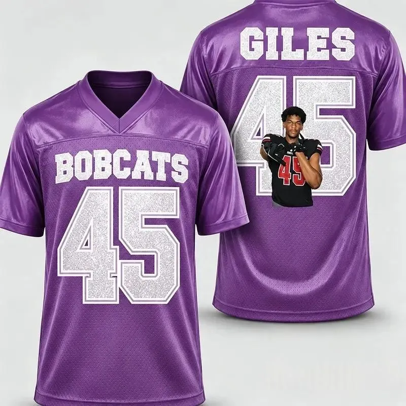 Custom Glitter Football Jersey | Personalized Team Name, Name & Number Bling Sports Jersey