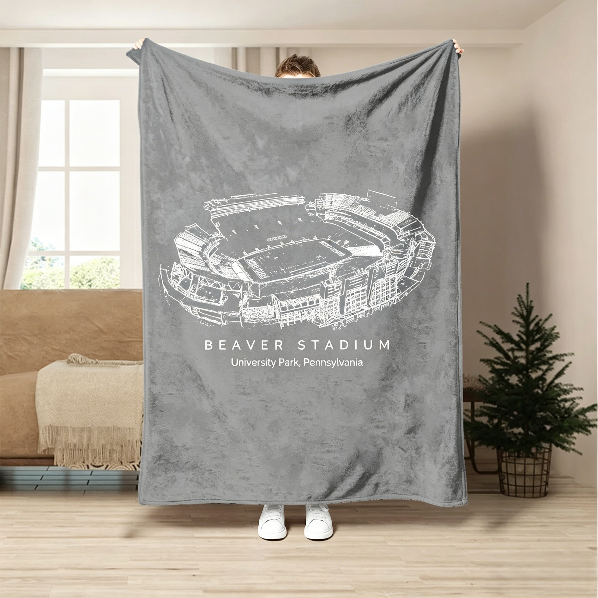 Beaver Stadium -  College Football Blanket