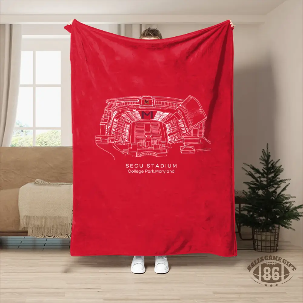 SECU Stadium-Maryland Terrapins football,College Football Blanket