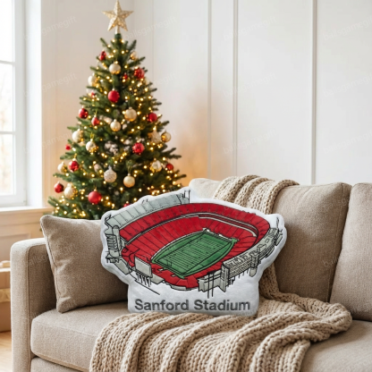 Sanford Stadium Plush Pillow