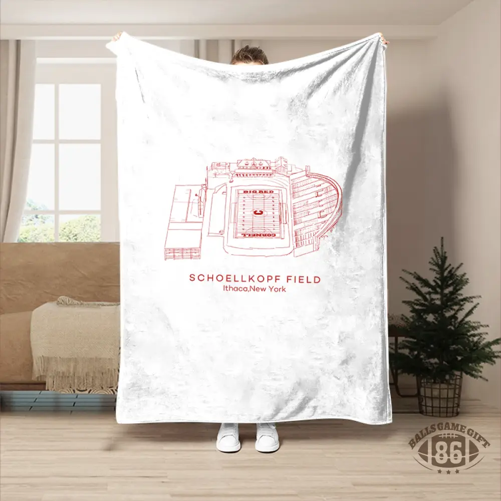 Schoellkopf Field-Cornell Big Red football,College Football Blanket
