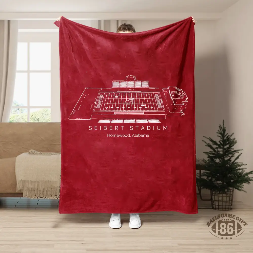 Seibert Stadium - Samford Bulldogs football,College Football Blanket