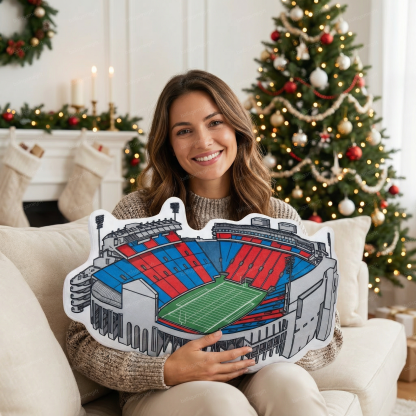 Vaught-Hemingway Stadium Plush Pillow