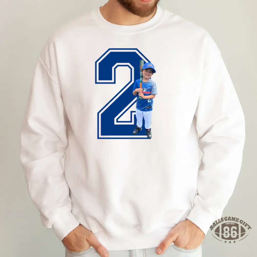 Custom Family Photo Sport T-Shirt - For Sport Lover/Fans