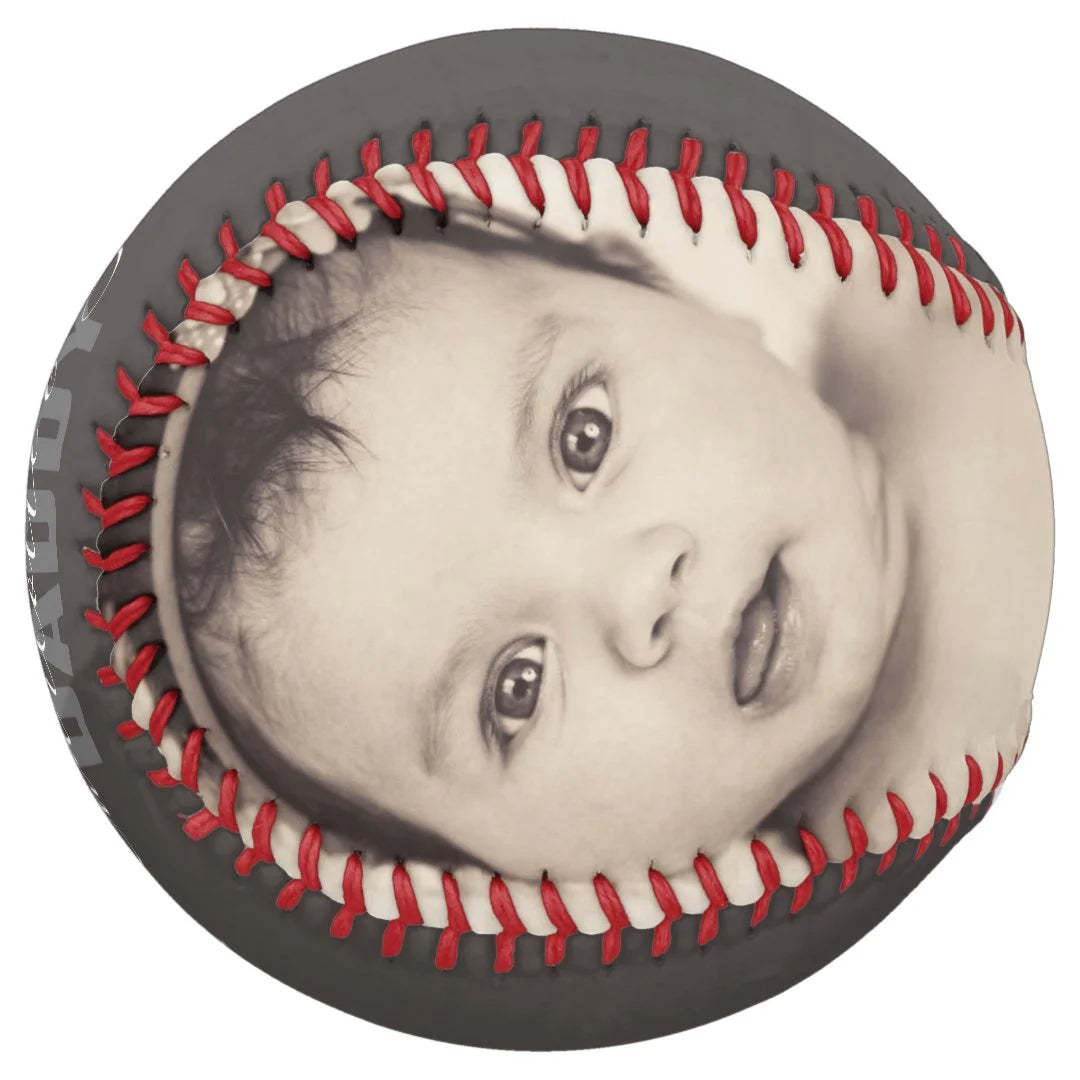 Happy Fathers Day Personalized Worlds Best Daddy Baseball