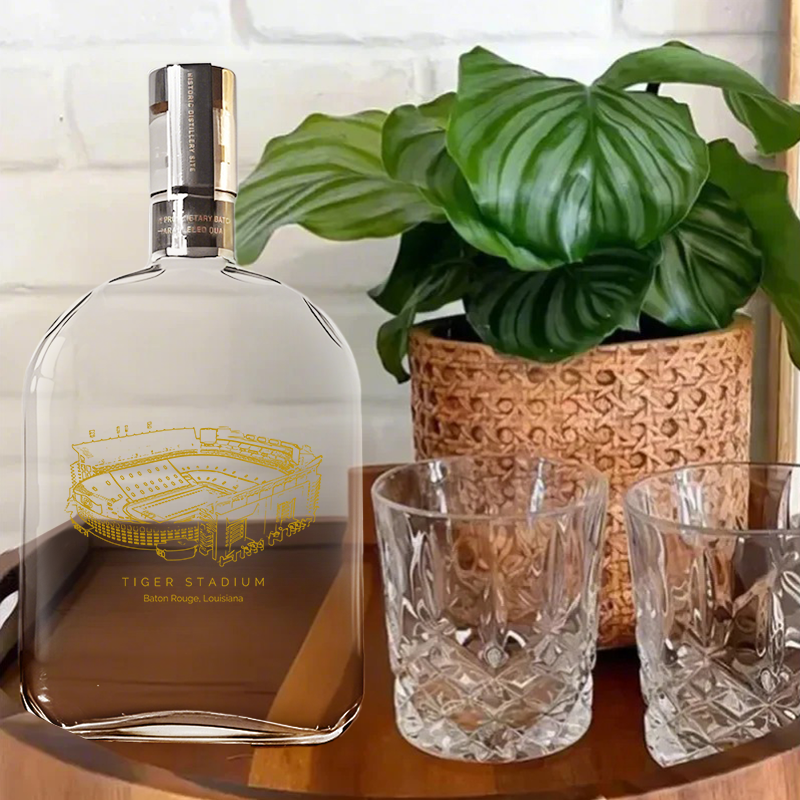 Tiger Stadium - Tigers Whiskey Bottles