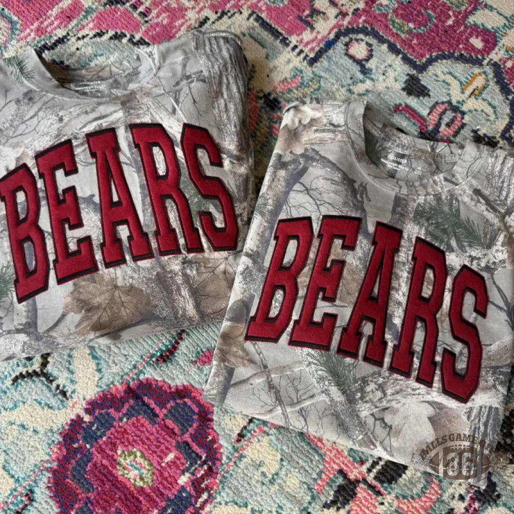 Custom Team Mascot Sweatshirt – Personalized Camo tee Gifts for Sports Mom
