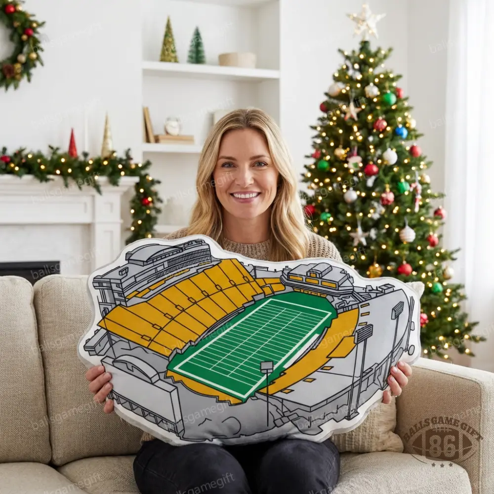 Allegacy Federal Credit Union Stadium Plush Pillow
