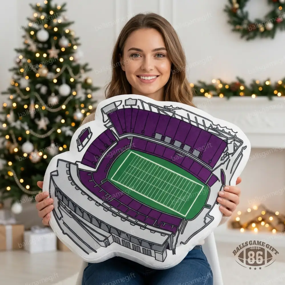 Amon G. Carter Stadium Plush Pillow