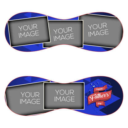 Custom Baseball Fathers Day Gift - Collage