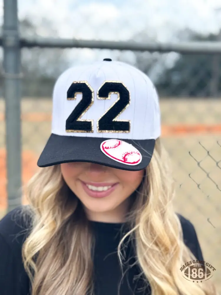 Baseball Mom Hat -  Custon Team Player Number Gameday Ball Cap