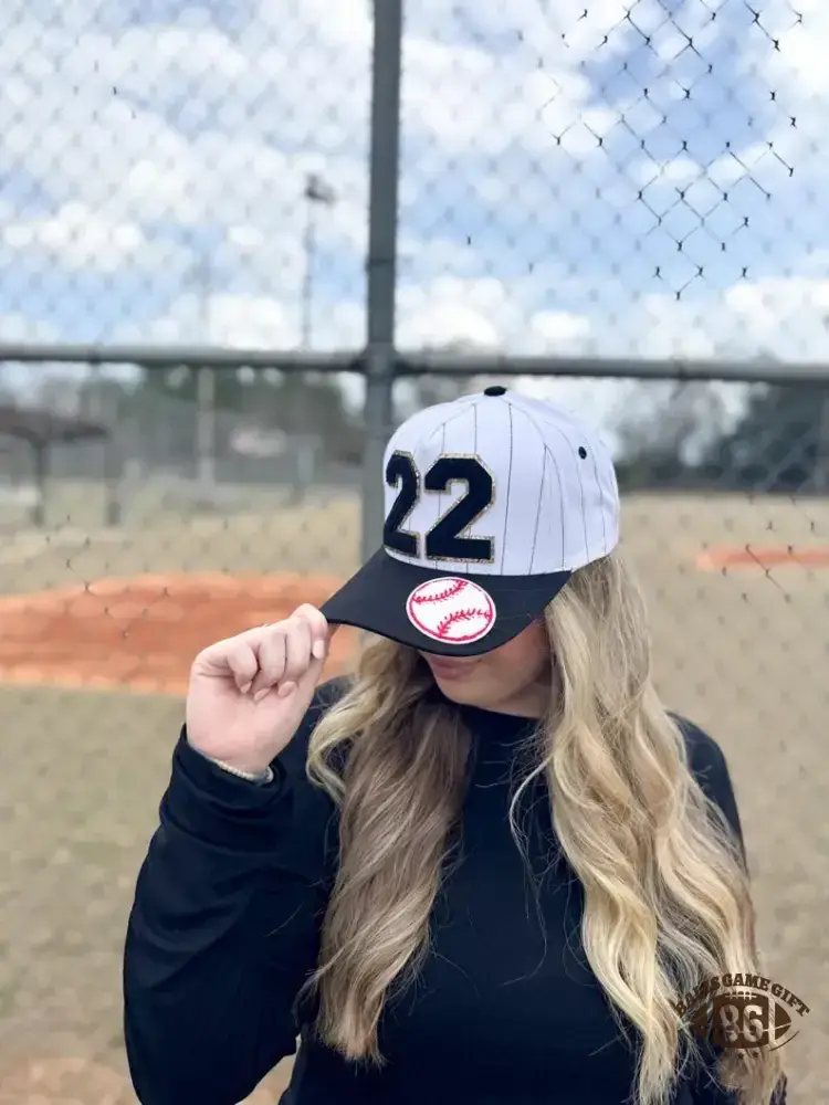 Baseball Mom Hat -  Custon Team Player Number Gameday Ball Cap