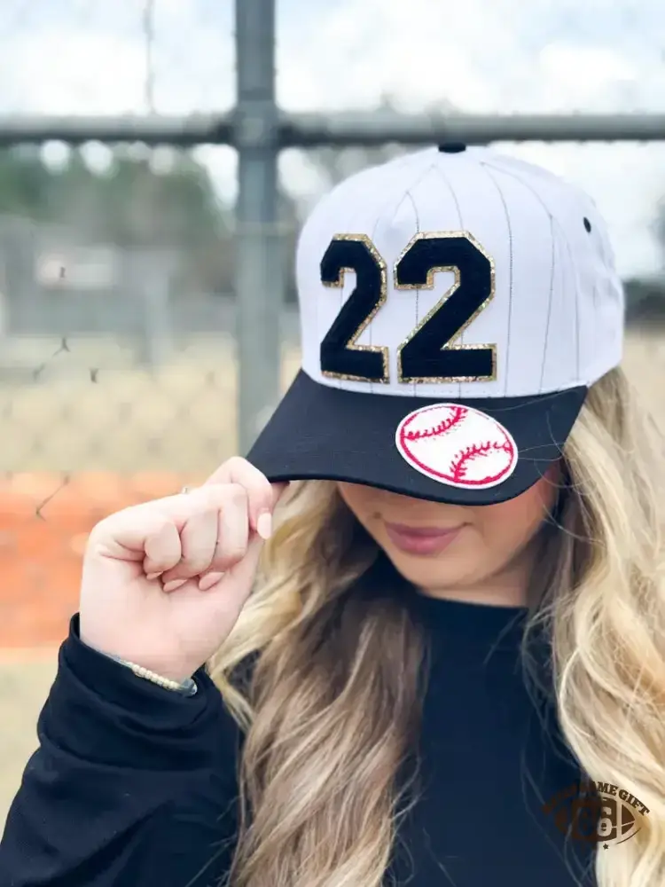 Baseball Mom Hat -  Custon Team Player Number Gameday Ball Cap