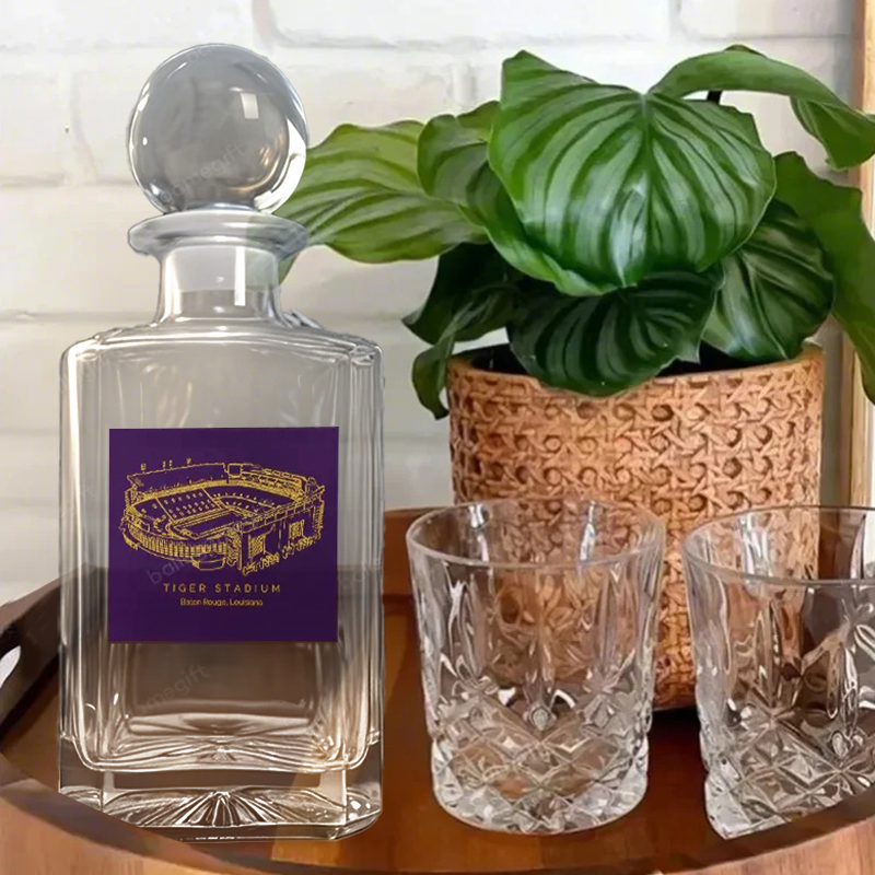 Tiger Stadium - Tigers Whiskey Bottles