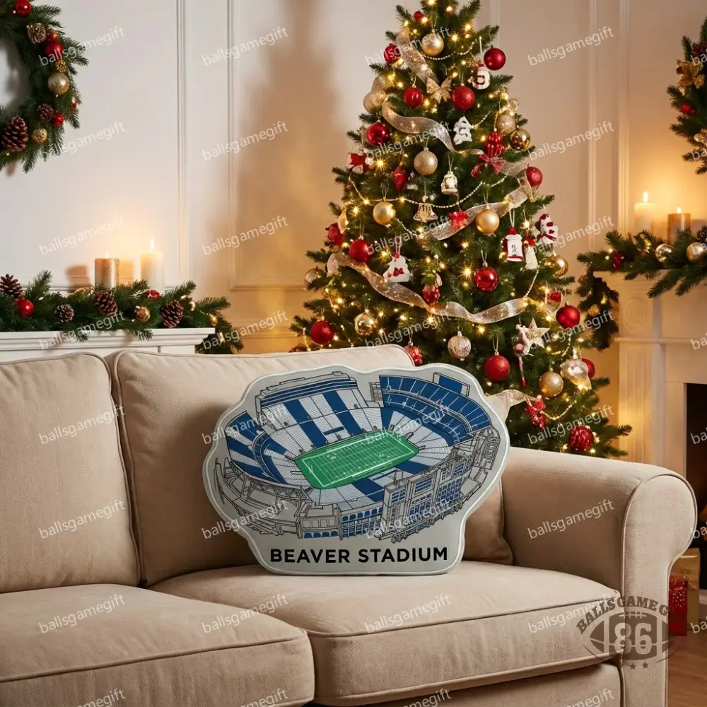 Beaver Stadium Plush Pillow