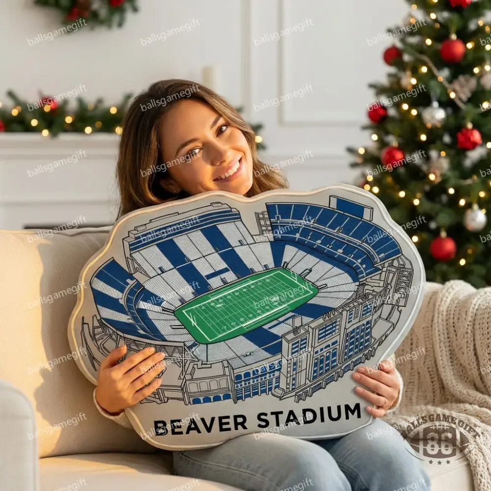 Beaver Stadium Plush Pillow