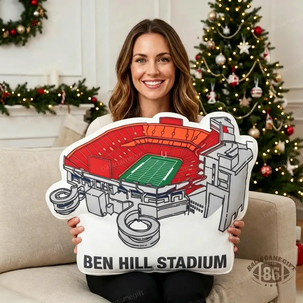 Ben Hill Stadium Plush Pillow