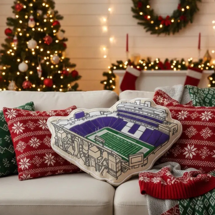 Bill Snyder Family Stadium Plush Pillow