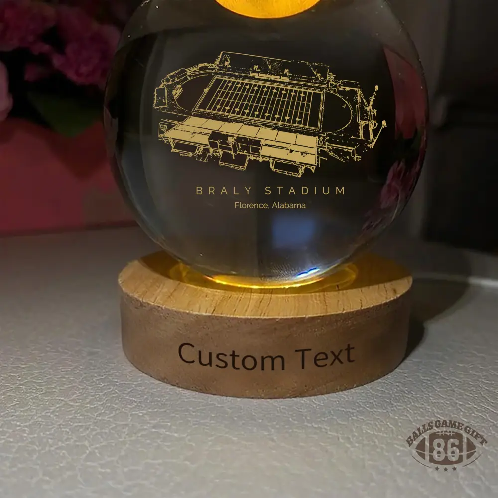 Braly Stadium 3D Spherical Crystal Ball Lamp