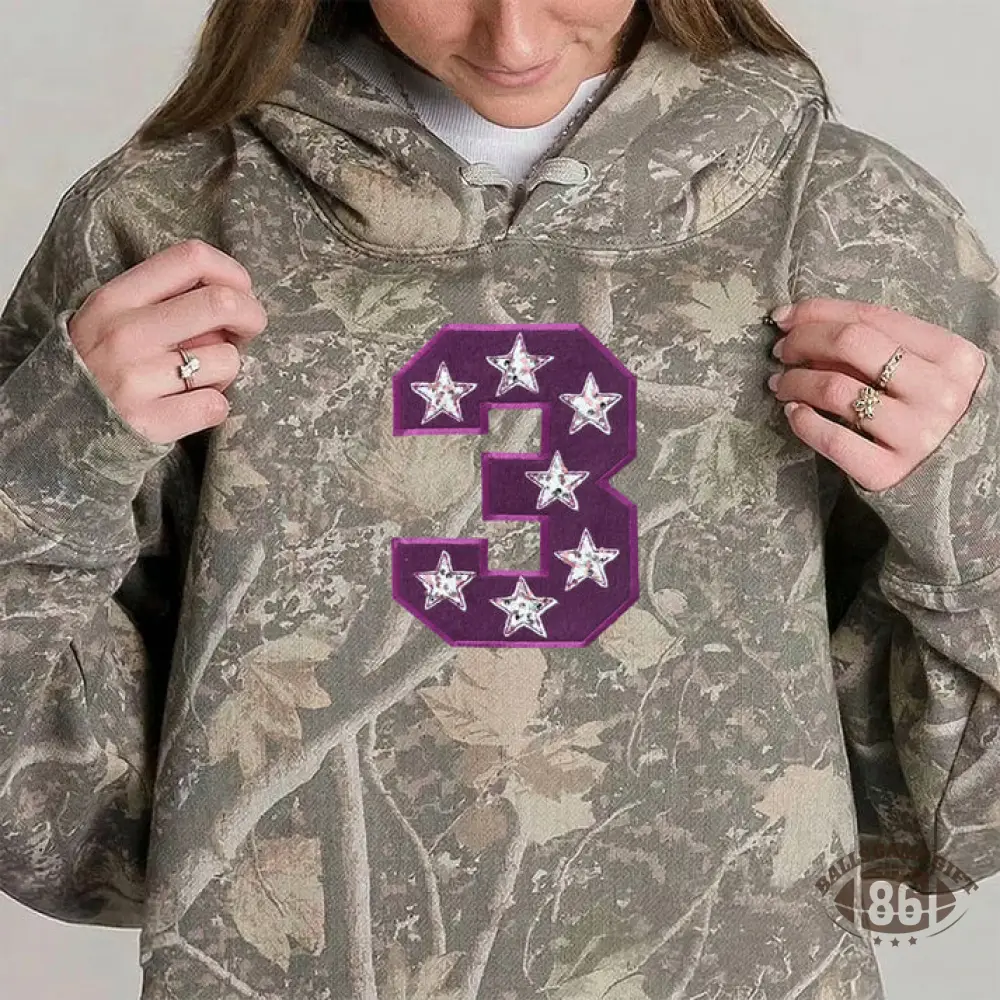 Custom Sequin Team Number & Letters Sweatshirt – Personalized Numbers Sweatshirt