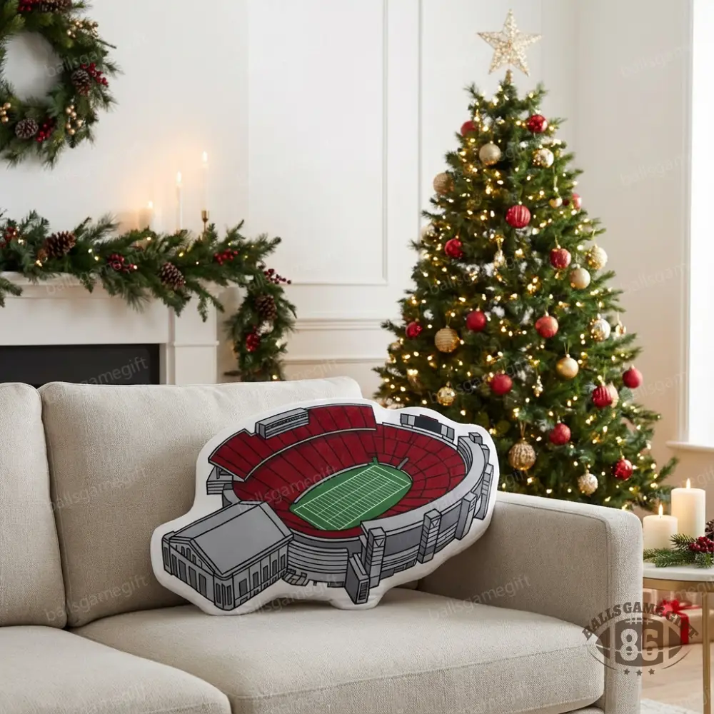 Camp Randall Stadium Plush Pillow
