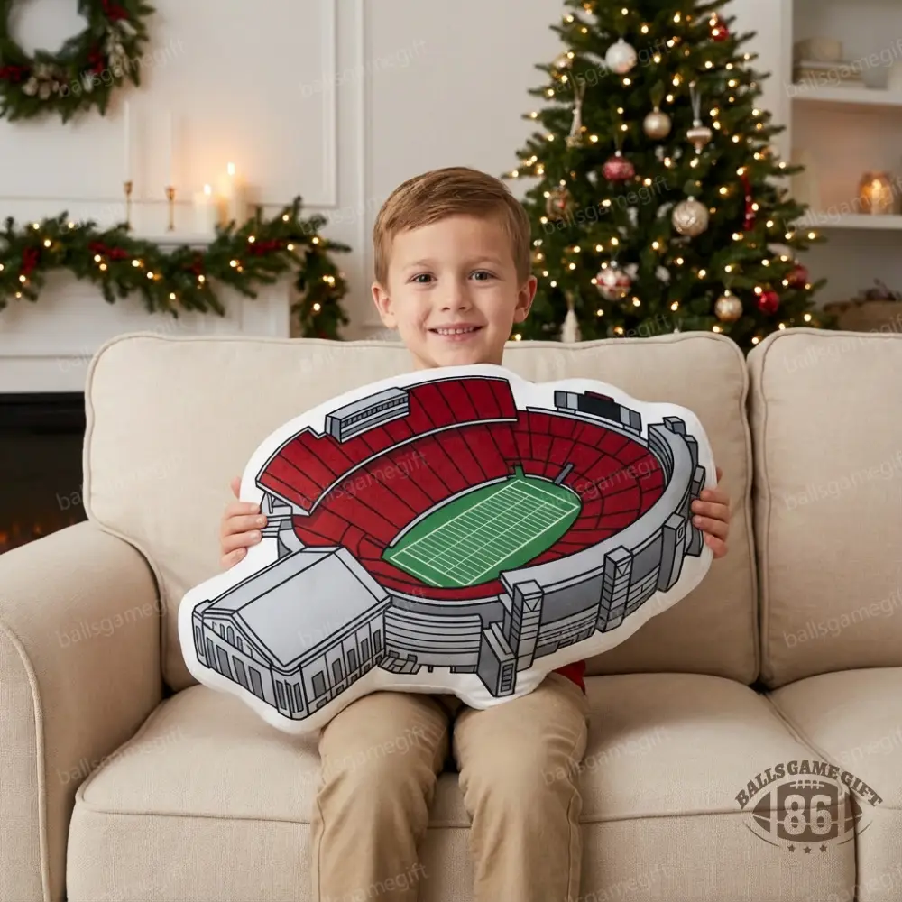 Camp Randall Stadium Plush Pillow