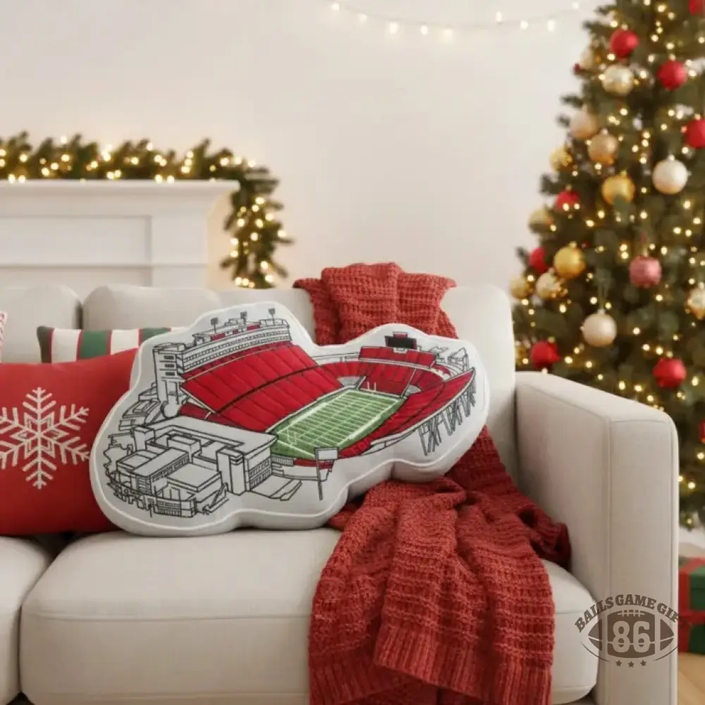 Carter-Finley Stadium Plush Pillow